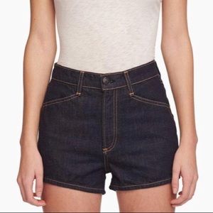 Rag & Bone Ellie Jean Shorts Indigo - 25